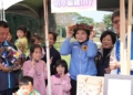 ▲縣長張麗善體驗社區推動永續成果。(圖/雲林縣政府提供)