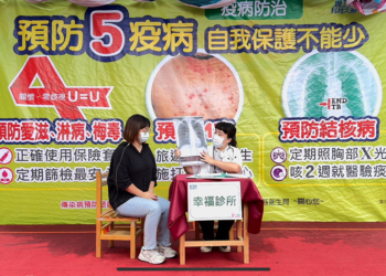 ▲衛生局「幸福診所」行動劇，宣導「預防勝於治療」。（圖/嘉義縣政府提供）