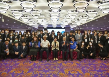 ▲縣雲林首辦高中職模擬聯合國活動 計8所學校80名學生踴躍參與。(圖/雲林縣政府提供)