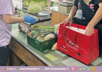▲倡導民眾養成自備購物袋習慣，並推動重複使用，提升資源利用效率，落實循環經濟精神。（圖／嘉義市政府提供）