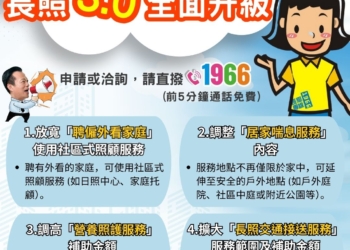 ▲長照3.0開跑，9月1日起升級四大服務。（圖/嘉義縣政府提供）