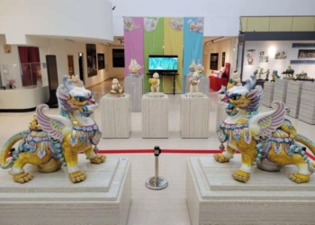 ▲「天與地的交會-國寶葉王VS當代吳榮」特展，即日起在文觀處開展，歡迎民眾踴躍參觀。(圖/雲林縣政府提供)