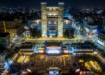 ▲「320+1 嘉義市城市博覽會」自開幕以來，連續三日湧進超過55萬人次。(圖/嘉義市政府提供)