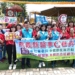 ▲中埔鄉衛生所帶領長輩走出戶外，前往獨角仙農場健走。（圖/嘉義縣政府提供）