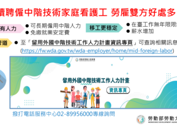 ▲接續聘僱中階技術家庭看護工 勞雇雙方均受益。(圖/雲林縣政府提供)