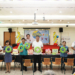 ▲嘉義縣慶祝國民體育日，與會來賓投出飛盤象徵正式啟動。(圖/嘉義縣政府提供)
