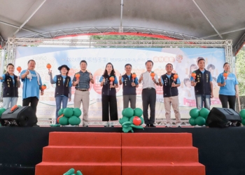 ▲番路鄉柿子節熱鬧登場。(圖/嘉義縣政府提供)