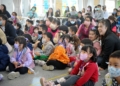 ▲蘭潭附幼舉辦「113學年度教學成果展暨闖關活動」吸引眾多社區親子踴躍參與，共有13組家庭熱情報名。(圖/嘉義市政府提供)
