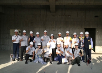 ▲▲市長黃敏惠與市府考察團隊對於各工程單位施工品質給予肯定。(圖/嘉義市政府提供)