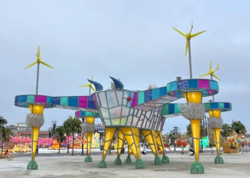 ▲2026燈會「未來方舟」展現科技農業的創新能量。（圖/嘉義縣政府提供）