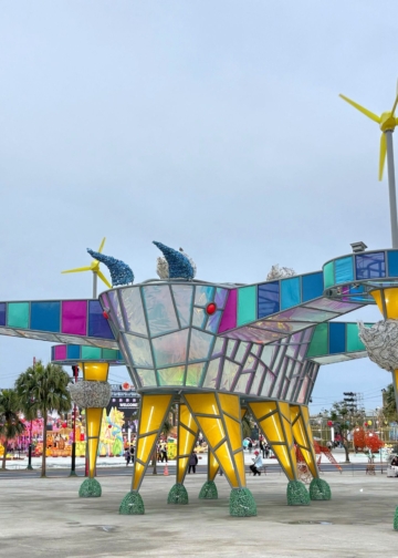 ▲2026燈會「未來方舟」展現科技農業的創新能量。（圖/嘉義縣政府提供）