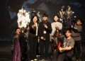 ▲縣長張麗善偕同縣府文化觀光處處長陳璧君特地到場關心《金光布袋戲》『2024金光奇幻舞台劇《史豔文－儒俠再現》』舞台劇彩排情形。(圖/雲林縣政府提供)