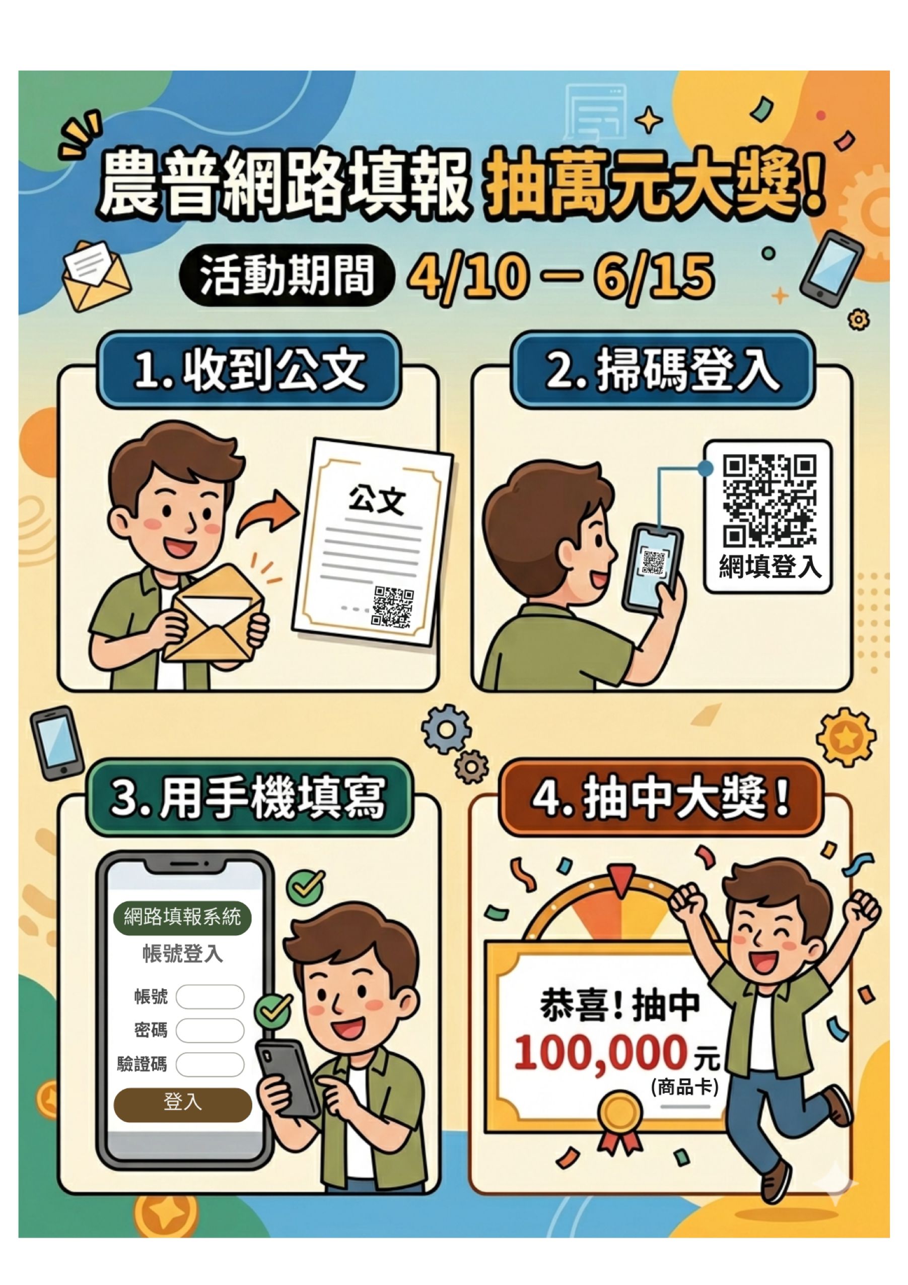 ▲嘉義市政府將於4月10日正式展開114年農林漁牧業普查。(圖/嘉義市政府提供)
