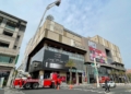 ▲嘉義市消防局結合轄內影城進行救災任務相關環節演練，期望將每次公共安全傷害降到最低。(圖/嘉義市政府提供)
