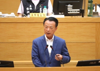 ▲翁章梁表示，近年穩健推進「黃金十年嘉義夢」。（圖/嘉義縣政府提供）