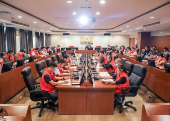 ▲嘉義縣政府再度召開非洲豬瘟災害應變中心工作會議。(圖/嘉義縣政府提供)