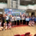 ▲雲林縣副縣長陳璧君與斗六市長林聖爵等地方政要，共同出席健康嘉年華記者會宣傳。（圖/雲林縣政府提供）