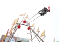 ▲雙人組選手高空盪鞦韆，展現絕佳默契。(圖/嘉義市政府提供)