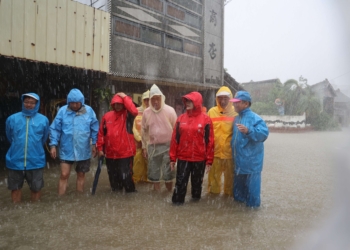 ▲雲林縣多處鄉鎮受淹水災害影響，縣長張麗善指示各單位協助災民度過難關。（圖/雲林縣政府提供）