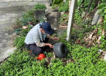 ▲雲林縣衛生局呼籲民眾加強孳清，杜絕登革熱。(圖/雲林縣政府提供)