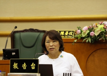 ▲黃敏惠市長於今(2)日進行施政報告。(圖/嘉義市政府提供)