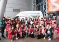 ▲嘉義市政府萬分感謝台灣國際職業婦女協會，長呈實業股份有限公司、愛兒堡幼兒園及各界藝術單位共同捐贈復康巴士。（圖/嘉義市政府提供）