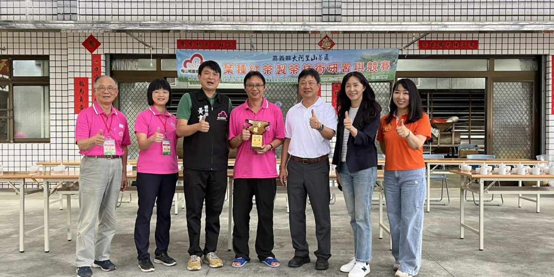 ▲阿里山鄉製茶師簡光佐榮獲冠軍。（圖/嘉義縣政府提供）