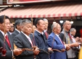 ▲大甲媽祖遶境祝壽大典盛大舉行。（圖/嘉義縣政府提供）