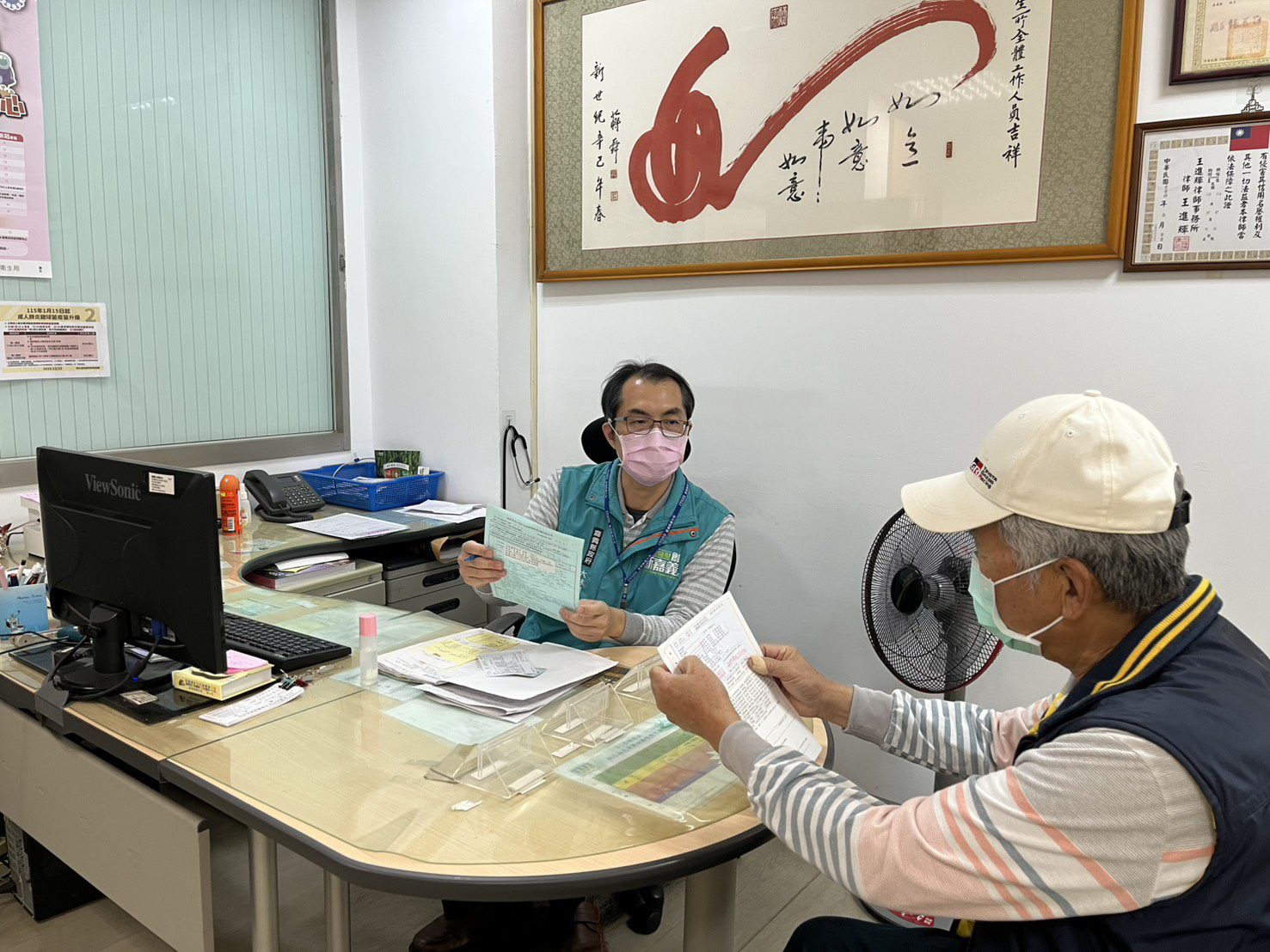 ▲大林鎮衛生所主任喬嘉醫師自研AI上線,精準守護三高族群健康。(圖/嘉義縣政府提供)