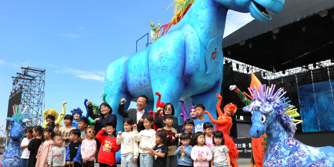 ▲10米高巨型「雨馬」將於燈會中震撼登場。（圖/嘉義縣政府提供）