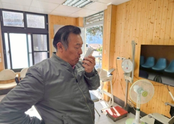 ▲阿里山鄉議員武清山成功戒除長達40年的菸檳習慣。（圖/嘉義縣政府提供）