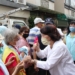 ▲市長黃敏惠在活動現場一一為每位長者加油打氣。(圖/嘉義市政府提供)
