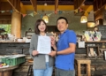 ▲中埔鄉築夢森居成為全縣第一個取得農牧用地使用許可的露營場地。(圖/嘉義縣政府提供)