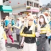 ▲民眾首次體驗夯咖解厄民俗活動，直呼新奇。(圖/嘉義市政府提供)