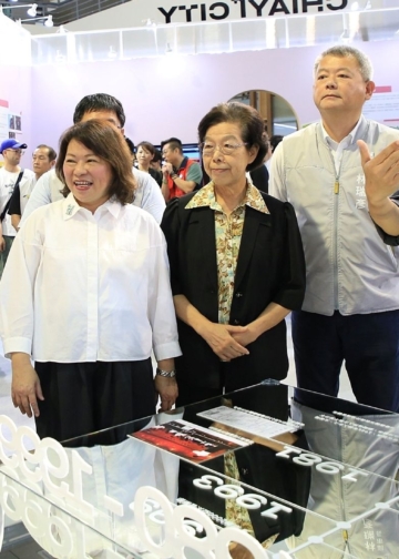 ▲嘉義市恢復升格44周年結合「家城x嘉義」智慧城市展。(圖/嘉義市政府提供)