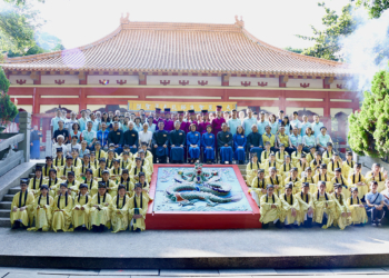 ▲嘉義市祭孔大典於今日依循古禮隆重舉行。(圖/嘉義市政府提供)
