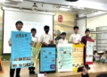 ▲中興國小國際教育議題探究成果發表。（圖/嘉義縣政府提供）