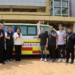 ▲江冠葆等5人合資捐贈雲林縣消防局救護車1部。(圖/雲林縣政府提供)