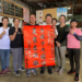 ▲嘉義縣水上鄉果樹產銷班第13班，榮獲「全國十大績優農業產銷班」，縣府農業處特張貼紅榜祝賀。(圖/嘉義縣政府提供)