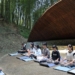 ▲竹林間體驗手碟聲療，沉浸大自然的療癒氛圍。（圖／雲林縣政府提供）