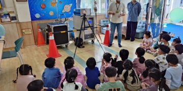 ▲嘉義市政府環境保護局成功輔導轄內200人以上幼兒園，全數取得室內空氣品質自主管理標章。(圖/嘉義市政府提供)