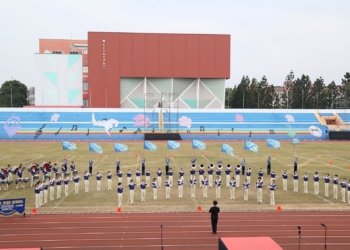 ▲第31屆嘉義市國際管樂節，日本大洗高校獨嘉表演。(圖/嘉義市政府提供)