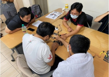▲藉由職訓課程，讓失業者習得一技之長，立即接軌至就業市場。（圖/嘉義縣政府提供）