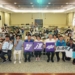 ▲活動當日充滿科技園遊會歡樂氛圍，現場多樣科技互動體驗關卡與市民盡情同樂感受數位科技。(圖/嘉義市政府提供)