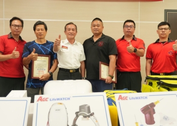 ▲嘉義市政府消防局感謝善心民眾捐贈救護設備，協助完備急救資源。(圖/嘉義市政府提供)
