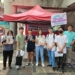 ▲嘉義縣政府政風處結合中正大學社團暨學生組織，進行反賄選宣導。(圖/嘉義縣政府提供)