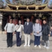 ▲文觀處長陳璧君陪同岡山芳治館長參訪朝天宮，深度體驗在地文化脈絡與歷史溯源。(圖/雲林縣政府提供)