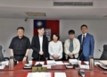 ▲黃敏惠親赴內政部都委會，成功爭取北港路兩側開發案採個案變更續審。(圖/嘉義市政府提供)