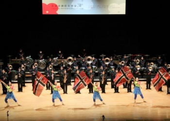 ▲日本關東學院高等學校吹奏樂部於18日晚間的室內音樂會中，帶來精湛演出。(圖/嘉義市政府提供)