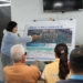 ▲縣長張麗善說明新庄子大排治理計畫。呼籲地方共同協助促工程順利於八月發包。(圖/雲林縣政府提供)